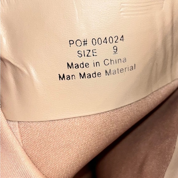 Tan Knee-High Lace-Up Boots sz 9 NEW - Picture 6 of 10